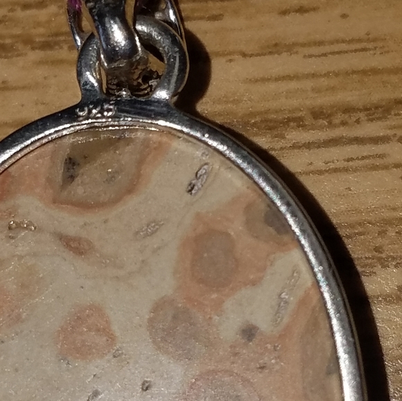 New Sterling silver Stomalite pendant - Picture 6 of 8